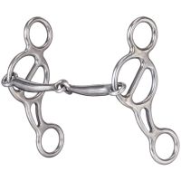 Short Shank Gag Snaffle Bit