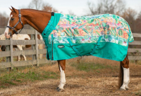 Tough 1 Winter Turnout Blanket - 1200D - 250 Grams Cactus Print