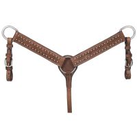 Miniature Horse Breastcollar - Dark Oil Leathe r- Braden Collection