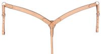 Western Leather Breastcollar - Light Oil Leather - Royal King Frontier