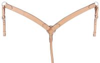 Pony Western Breastcollar - Light Oil Leather