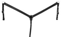 Royal King Black Leather Breast Collar