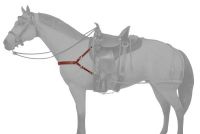 Leather Mule 4 Point Breastcollar