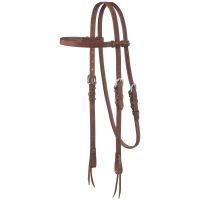 Harness Leather Headstall w/Training Bosal - Jeffers