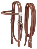 King Series Horse Nylon w/ Leather Bridle