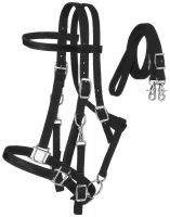 Nylon Halter/Bridle Combo with Reins