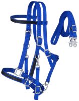 Nylon Halter/Bridle Combo with Reins