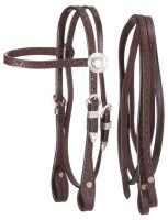 King Series Miniature Browband Headstall w/Silver