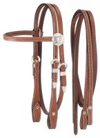 King Series Miniature Browband Headstall w/Silver
