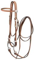 Roughout Headstall with Reins