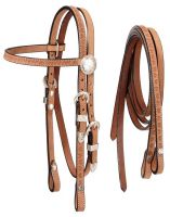 Roughout Headstall with Reins