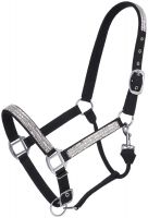 Adjustable Nylon Horse Halter - Loaded with Crystals