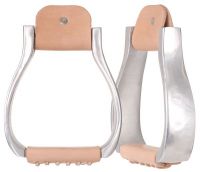 Aluminum Western Saddle Stirrups - Youth - Lightweight