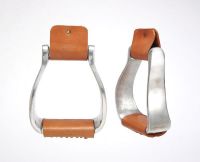 Kelly Silver Star Curved Aluminum Stirrup Irons
