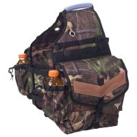 Multi Pocket Insulated Nylon Western Saddle Bags in 4 Prints