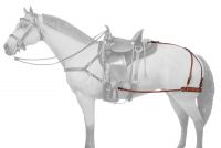 Tough-1 Leather Mule Breeching