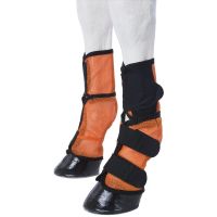 Contoured Orange Mesh Fly Boots