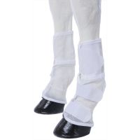 Contoured White Mesh Fly Boots