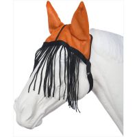 Tough 1 Deluxe Comfort Orange Mesh Fly Veil