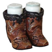 Cowboy Boots Salt and Pepper Set