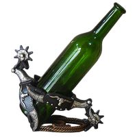 Western Jinglebob Spurs Wine Bottle Holder