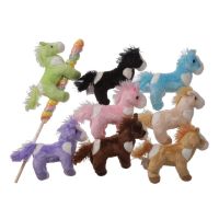 Plush Horse On Pop (Nat)
