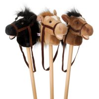 Plush Stick Horse with Sound