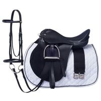 All Purpose English Saddle Complete Package - Black Leather
