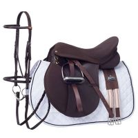Pro Am All Purpose English Saddle Package - Brown