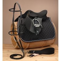 Pro Am Youth All Purpose English Saddle Package