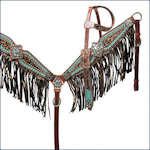 Headstall-Breastcollar & Reins Set