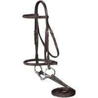 Equitare Synthetic Leather Snaffle Bridle