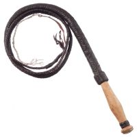 Swivel Handle Hand Braided 6ft Bull Whip