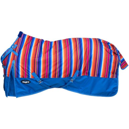 Tough 1 1200D Pony Serape Print Turnout Blanket with Snuggit