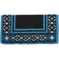 Diamond Design Wool Blend Saddle Blanket