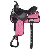 14" Pro Trail Leather & Krypton Western Saddle