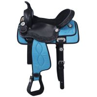 13" Pro Trail Leather & Krypton Western Saddle